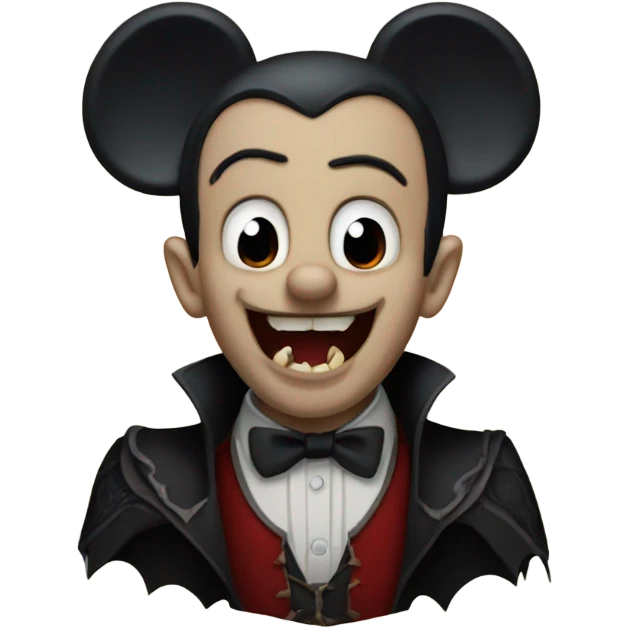 Mickey Mouse vampires emoji