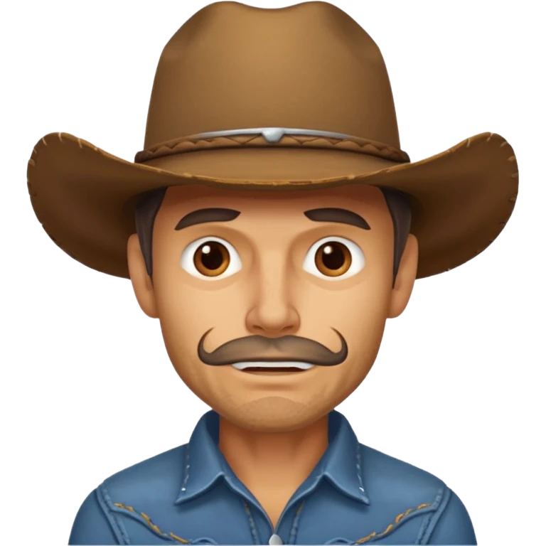 cowboy face emoji