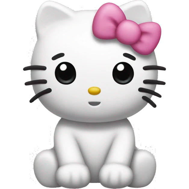 Hello kitty emoji