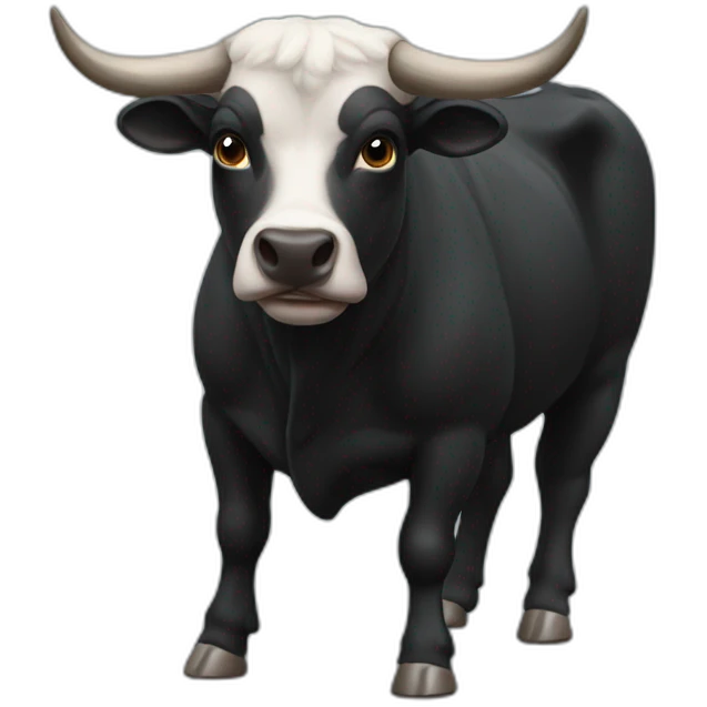 black pt bull emoji