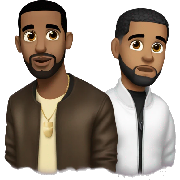Diddy and drake  emoji