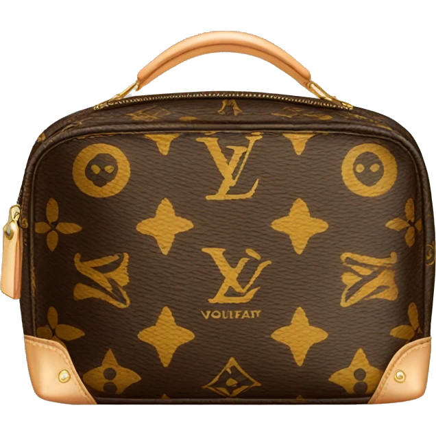 Louis Vuitton cosmetic bag  emoji