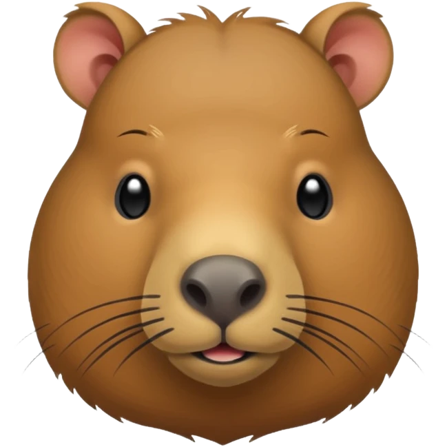 Capybara emoji