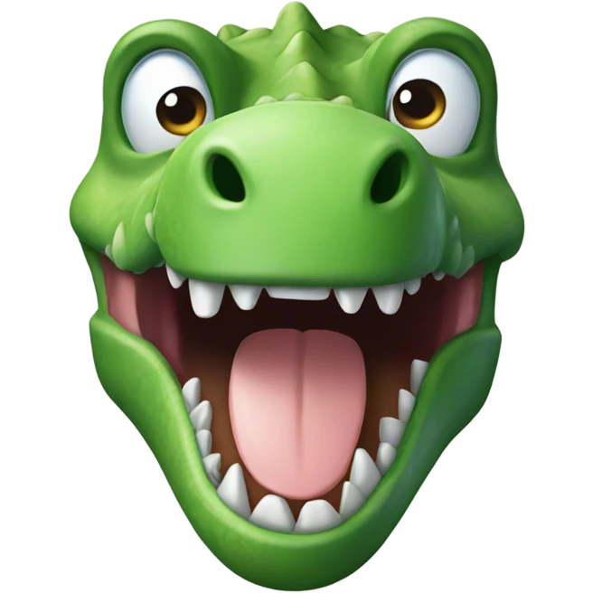 Dinosaur freeze emoji
