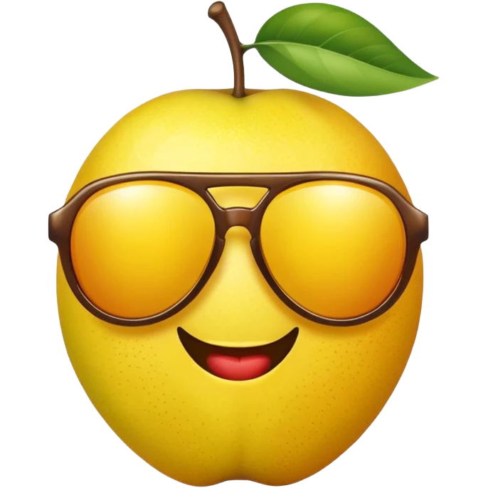 Fruit with Sunglasses emoji