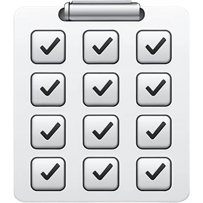 tick boxes emoji