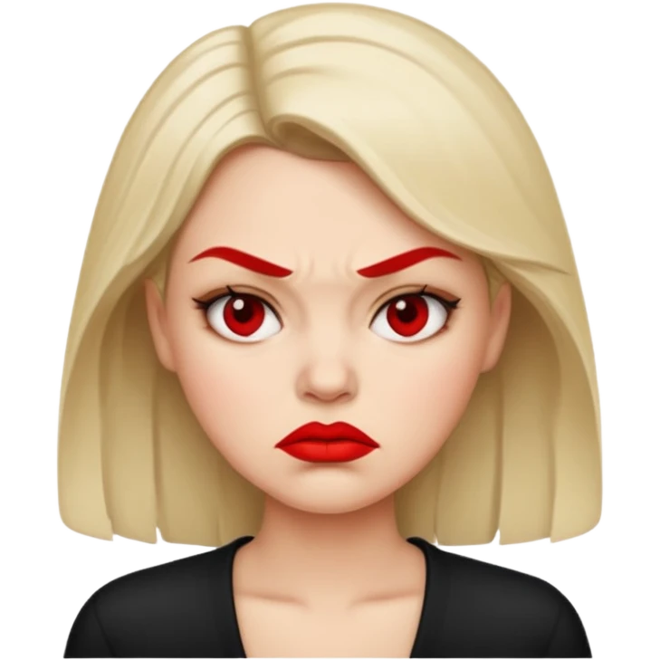 woman angry emoji