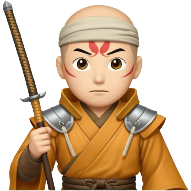 Sohei Warrior Monk emoji
