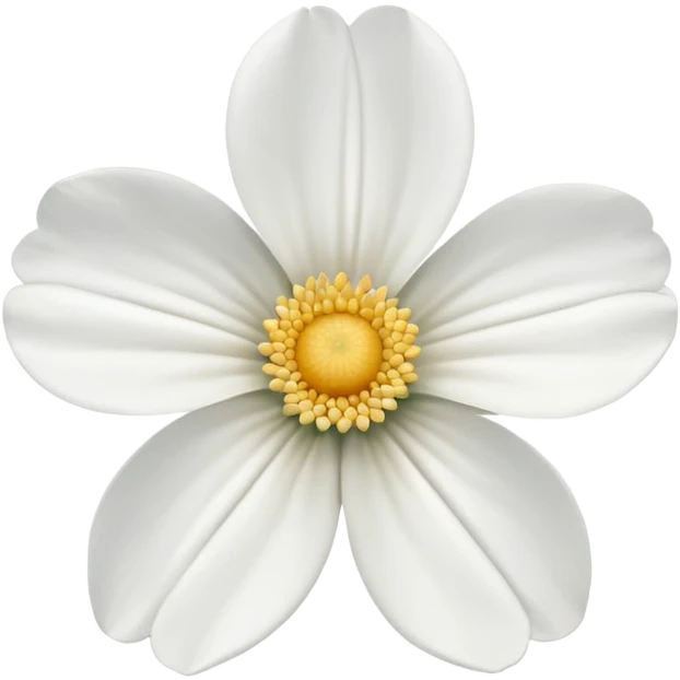 White flower  emoji
