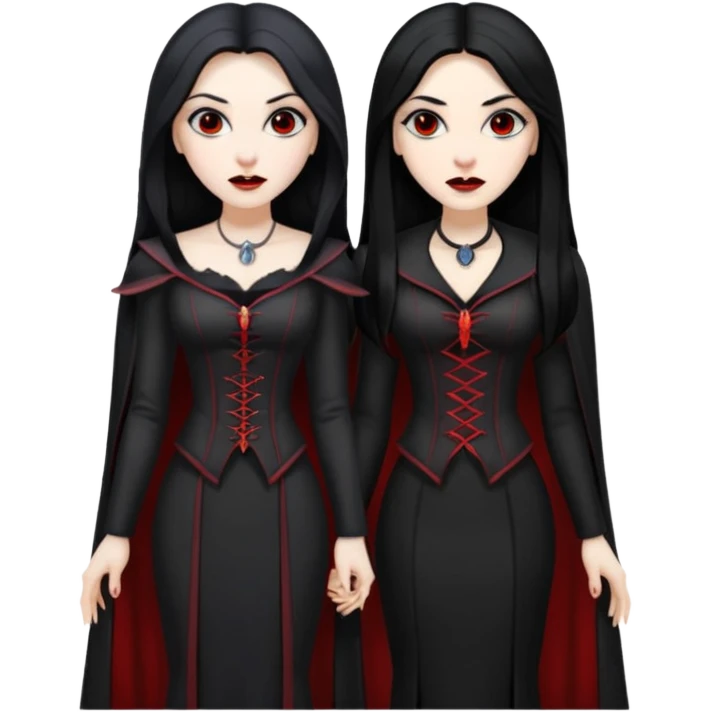 duas vampiras mulheres emoji