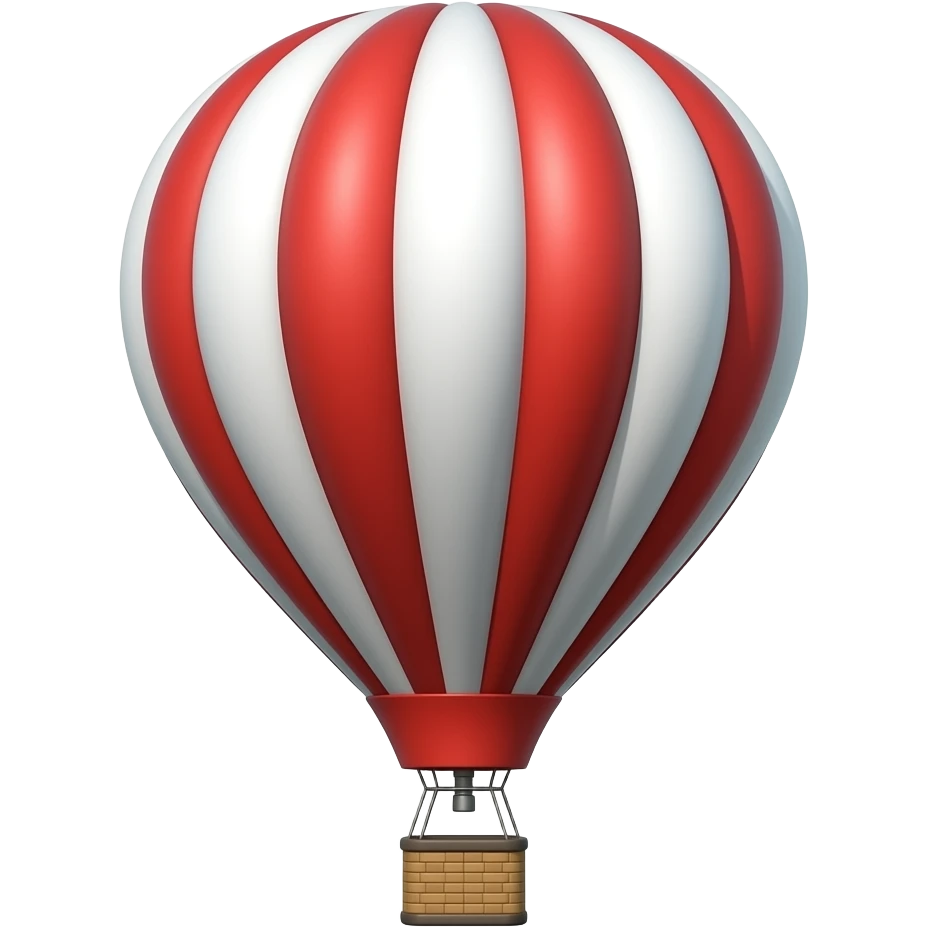 hot air balloon emoji