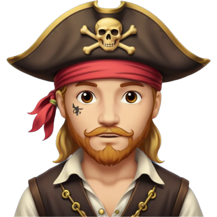 a pirate ai glow emoji