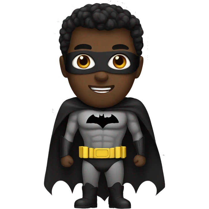 Black Batman  emoji