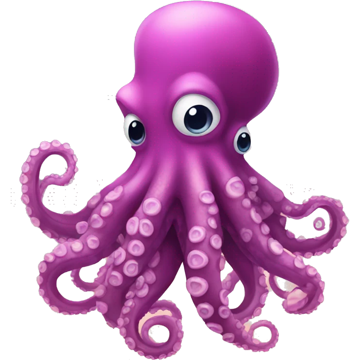 Pulpo enamorado emoji