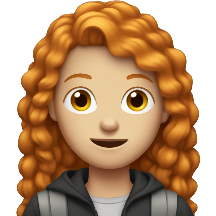 ginger teenage emoji