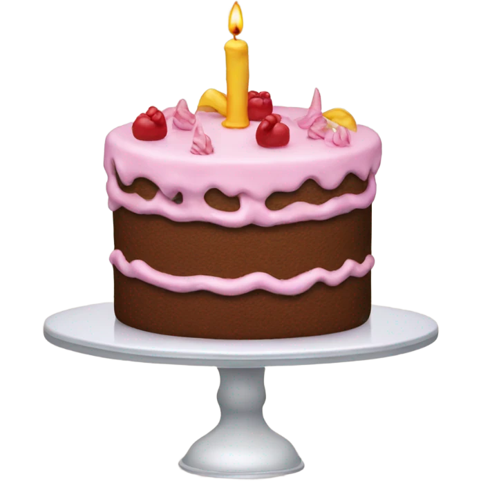 Birthday cake emoji