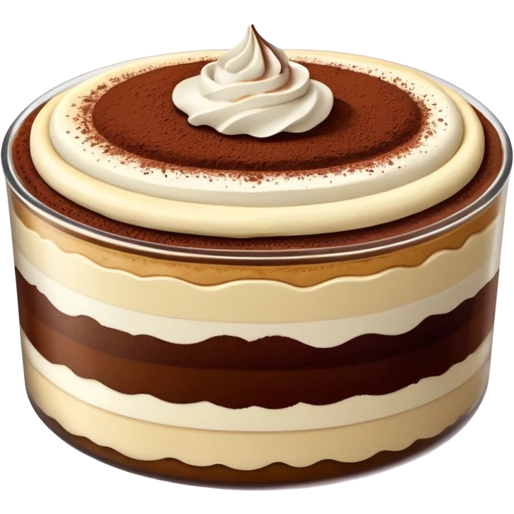 Tiramisu emoji