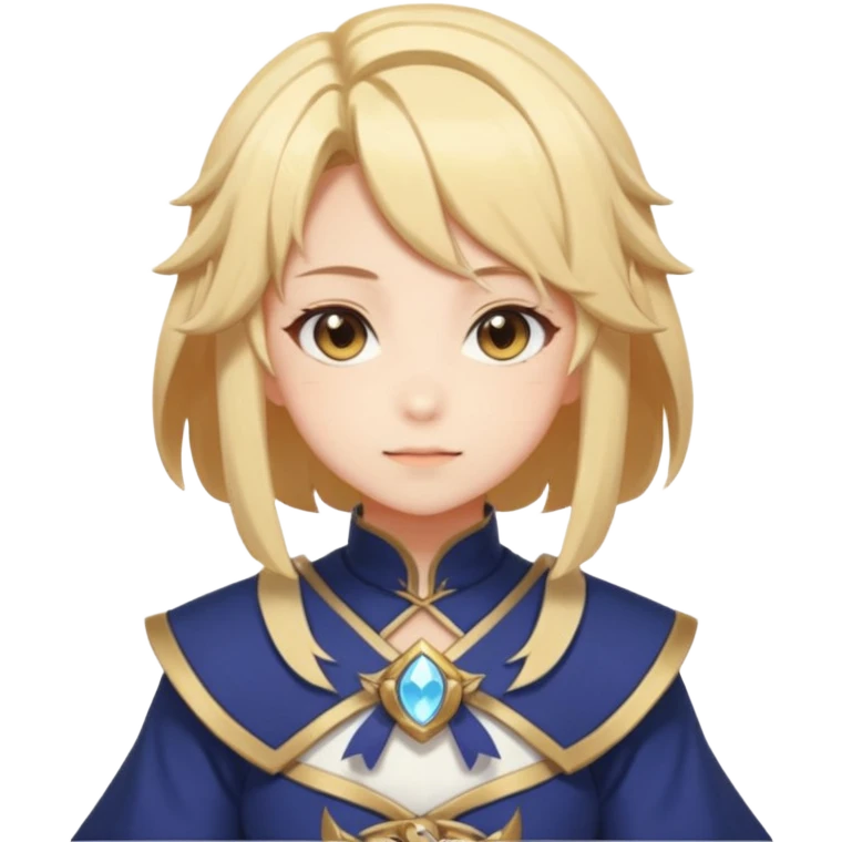 Cute Lumine from Genshin Impact in Photorealistic Hoyoverse Anime Style  emoji