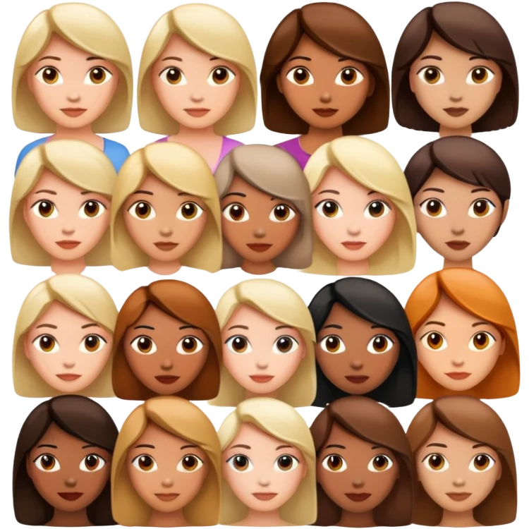 Mujeres  emoji