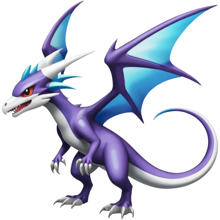 Shiny Cool Badass Noivern-Latios-Marowak-Lugia-Fakémon-hybrid-creature (full body)  emoji