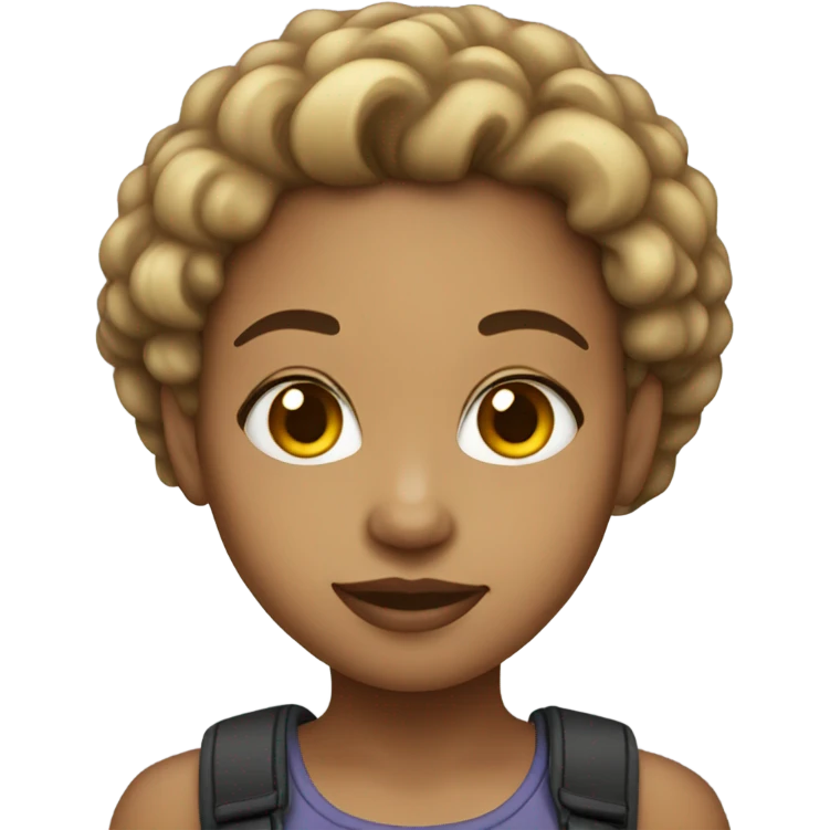 light skin girl emoji