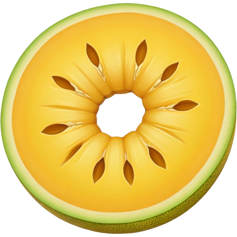 yellow melon uncut emoji