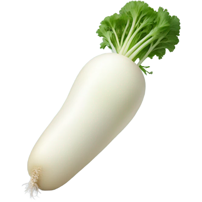 Daikon Radish emoji