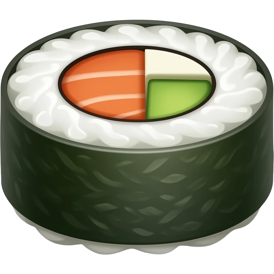 crea un emoji de un suchi emoji
