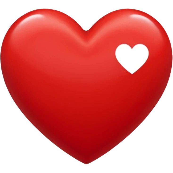 Un corazón y una P emoji