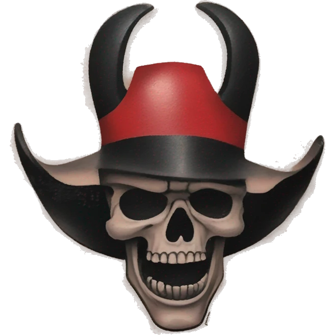  Texas tech raider red black tattoo skull emoji