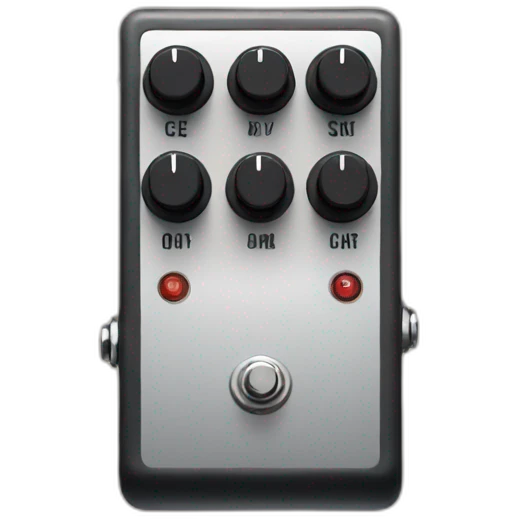guitar pedal emoji