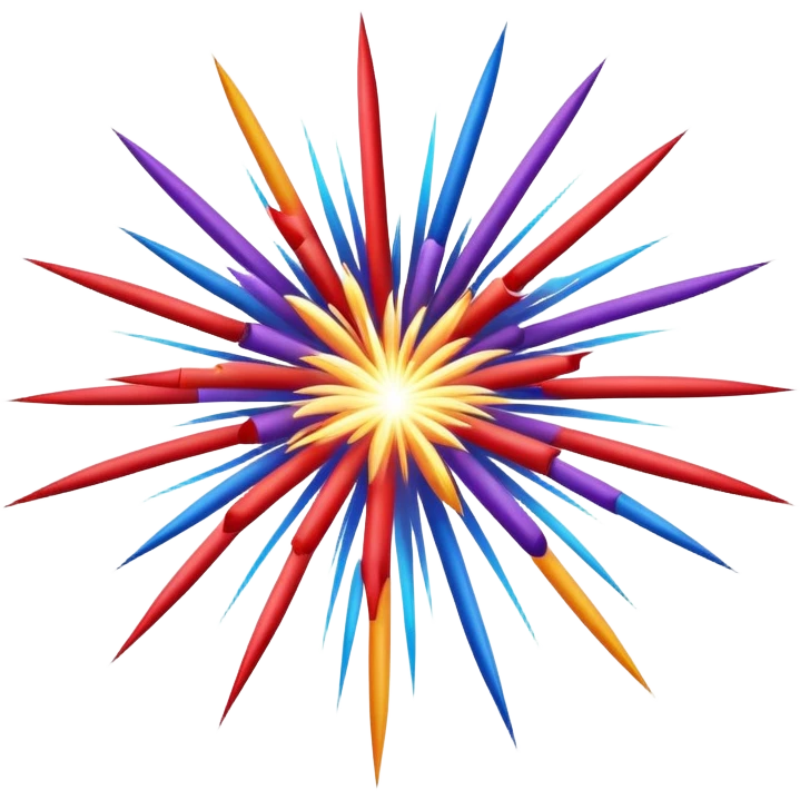 Feu d artifice dans 12 jours emoji