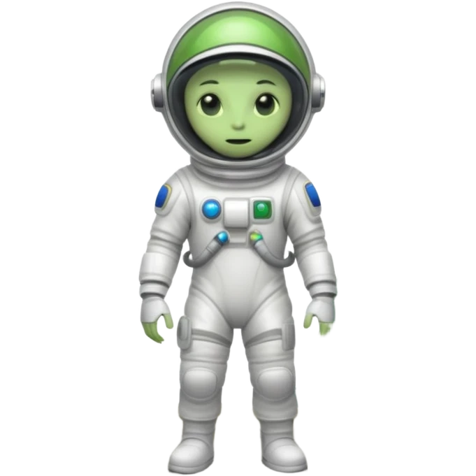 Alien astronut  emoji