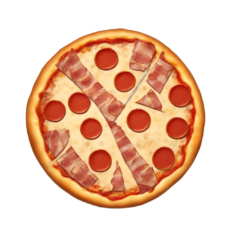 Meat pizza emoji