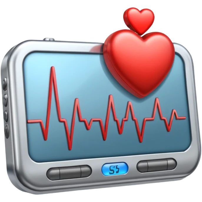heart rhythm device emoji
