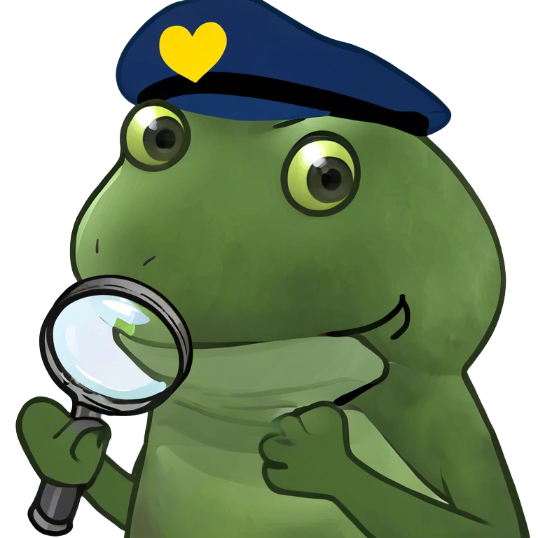Heart magnifying glass  emoji