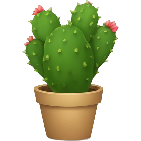 round Nopal emoji