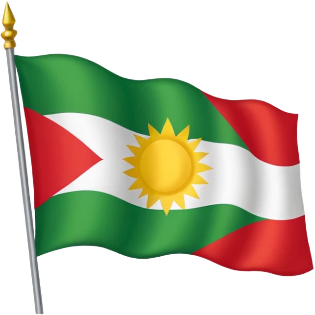 Kurdistan flag  emoji