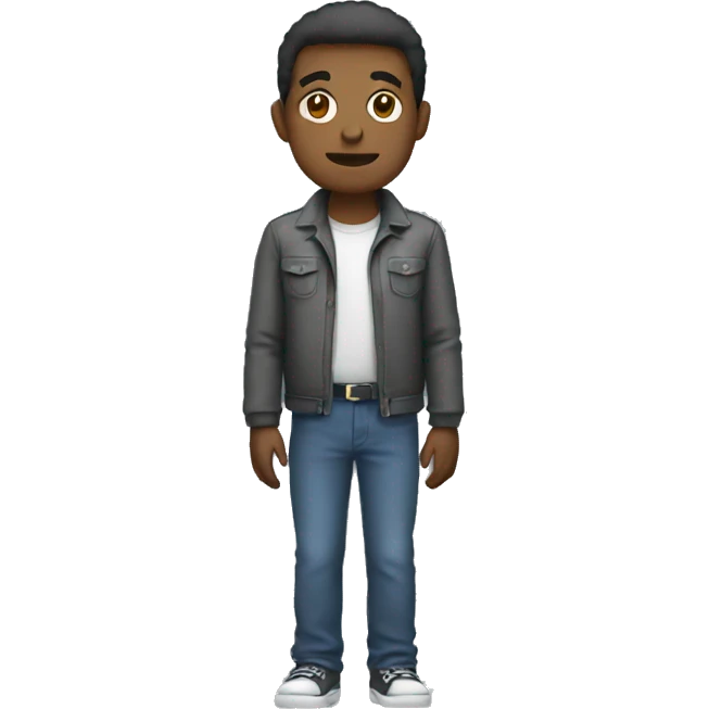 Person standing full body emoji