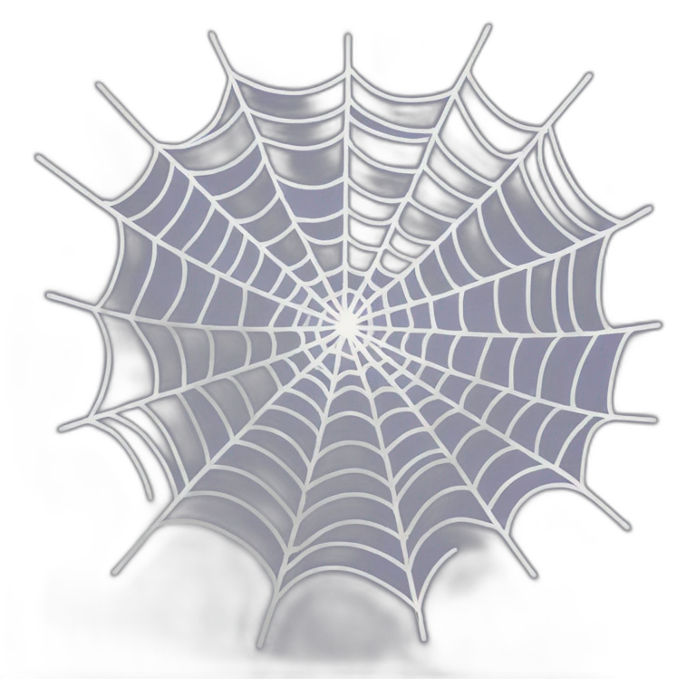 Spider's web emoji