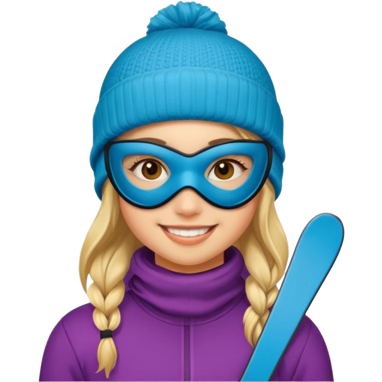 girl in ski mask  emoji