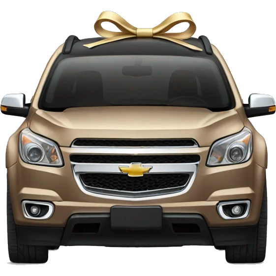 Chevy Trailblazer with A bow emoji