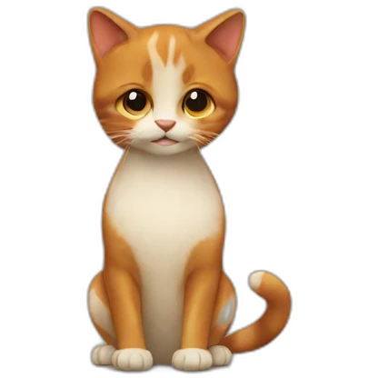 Chat roux emoji