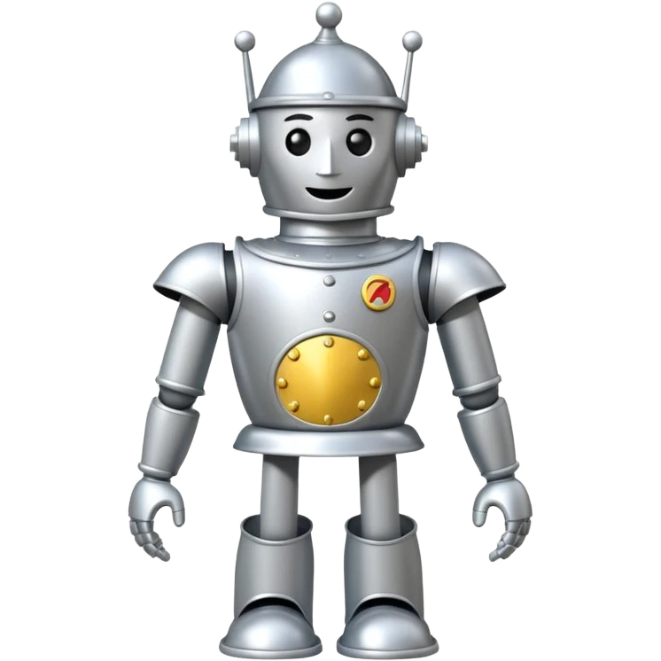 Tin Man toy emoji