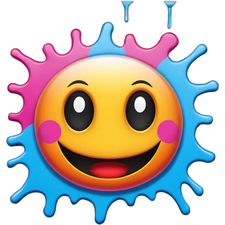 graffiti on a wall (camden market) emoji