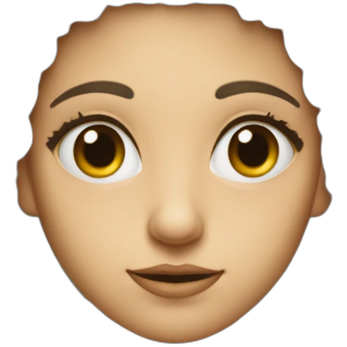 Une personne avec 10 yeux emoji