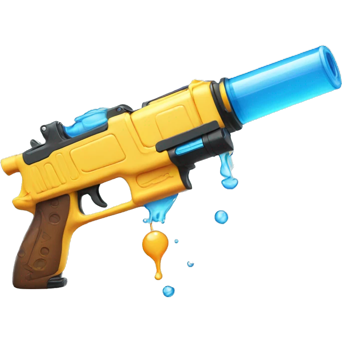 water gun emoji