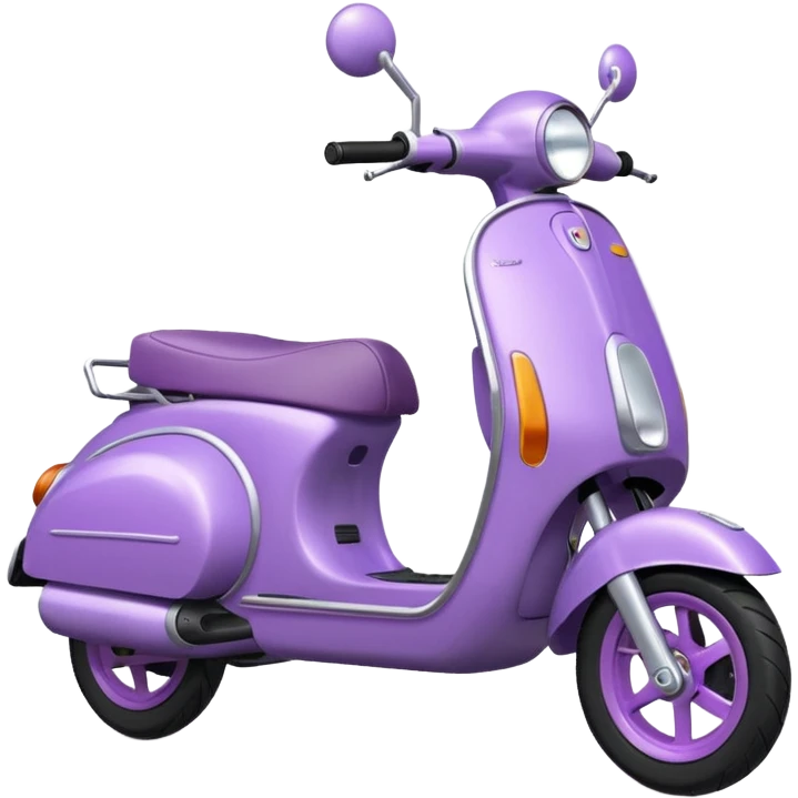 lilac scooter emoji
