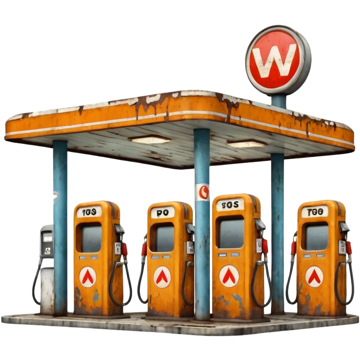 generate a realistic gas station emoji