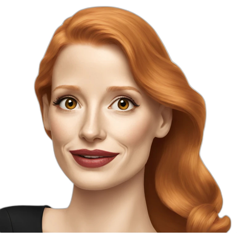 jessica chastain emoji